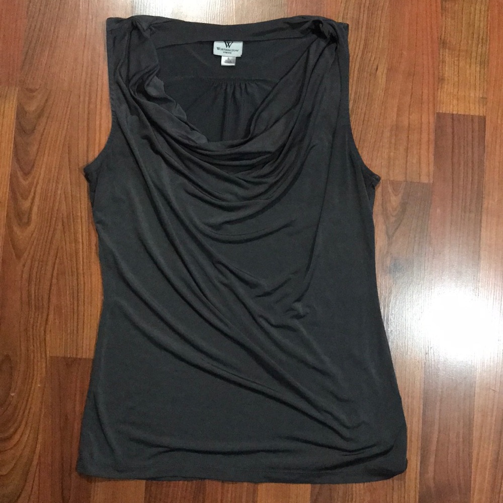 Soft grey top